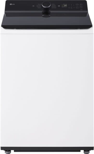 LG *WT8405CW  5.3 cu. ft. SMART Top Load Washer in Alpine White with Agitator, Easy Unload and TurboWash3D Technology