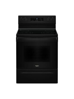 Whirlpool *WFES3030RB  5.3 Cu. Ft. Freestanding Electric Range with Cooktop Flexibility - Black