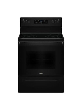 Whirlpool *WFES3030RB  5.3 Cu. Ft. Freestanding Electric Range with Cooktop Flexibility - Black