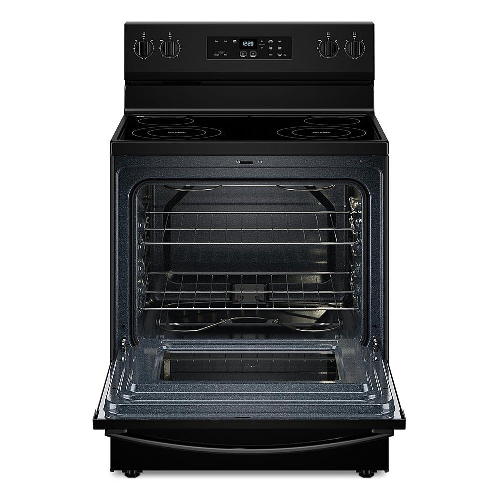 Whirlpool *WFES3030RB  5.3 Cu. Ft. Freestanding Electric Range with Cooktop Flexibility - Black