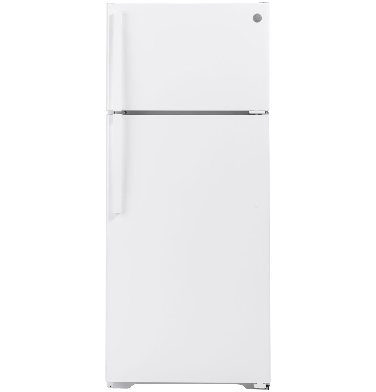 GE *GTS18HGNRWW  17.5 cu. ft. Top Freezer Refrigerator in White