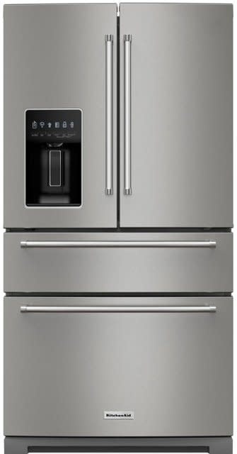 Kitchenaid *KRMF536RPS  26 cu. ft. French Door Refrigerator with Ice and Water Dispenser - Stainless Steel