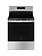GE *GRF500PVSS  Crisp Mode 30-in Glass Top 5 Burners 5.3-cu ft Self-Cleaning Freestanding Electric Range (Stainless Steel)