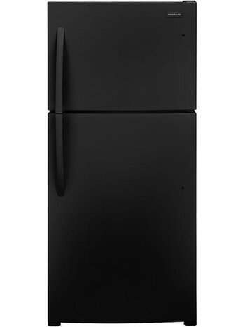 Frigidaire *FFHT2022AB  30 in. 20 cu. ft. Freestanding Top Freezer Refrigerator in Black Energy Star