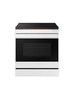 Samsung *NSI6DB950012  30 in. 6.3 cu. ft. 4 Element Smart Slide-In Induction Range with Air Sous Vide in White Glass
