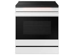 Samsung *NSI6DB950012  30 in. 6.3 cu. ft. 4 Element Smart Slide-In Induction Range with Air Sous Vide in White Glass