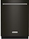 Kitchenaid *KDTM404KBS 24 in. Black Stainless Top Control Built-in Tall Tub Dishwasher with Stainless Steel Tub and Third Level Rack, 44 dBA