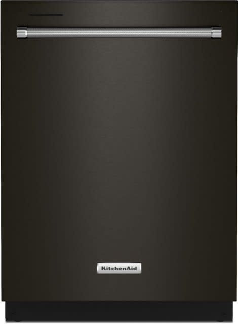 Kitchenaid *KDTM404KBS 24 in. Black Stainless Top Control Built-in Tall Tub Dishwasher with Stainless Steel Tub and Third Level Rack, 44 dBA
