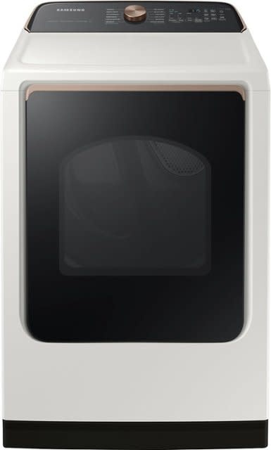 Samsung *DVE55CG7500E  7.4 Cu. Ft. Smart Electric Dryer with Steam and Sensor Dry - Ivory