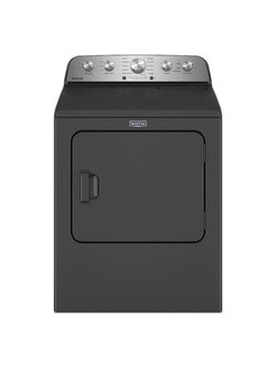 Maytag MED5430PBK (NIB)  7.0 Cu. Ft. Electric Dryer with Steam and Extra Power Button - Volcano Black