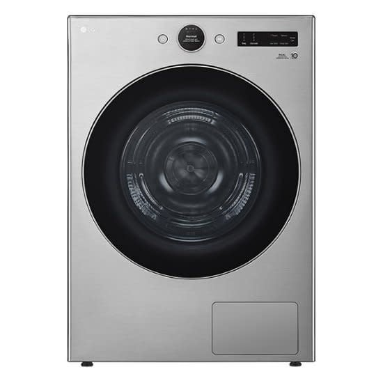 LG *DLHC5502V  7.8 Cu. Ft. Stackable Smart Electric Dryer with Ventless Heat Pump Technology - Graphite Steel