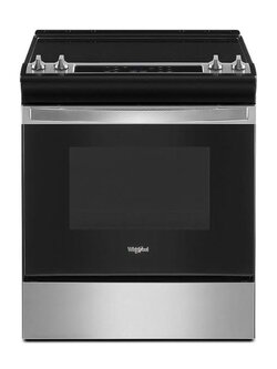 Whirlpool *WEE515SALS 4.8 Cu. Ft. Slide in Electric Range - Stainless Steel
