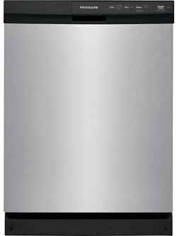 Frigidaire FFCD2413US 24-in Built-In Dishwasher (Stainless Steel) ENERGY STAR, 55-dBA