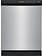 Frigidaire *FFCD2413US  60-Decibel Front Control 24-in Built-In Dishwasher (Stainless Steel) ENERGY STAR