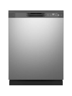 GE *GDF535PSRSS  24 in. Built-In Tall Tub Front Control Stainless Steel Dishwasher with Sanitize, Dry Boost, 55 dBA