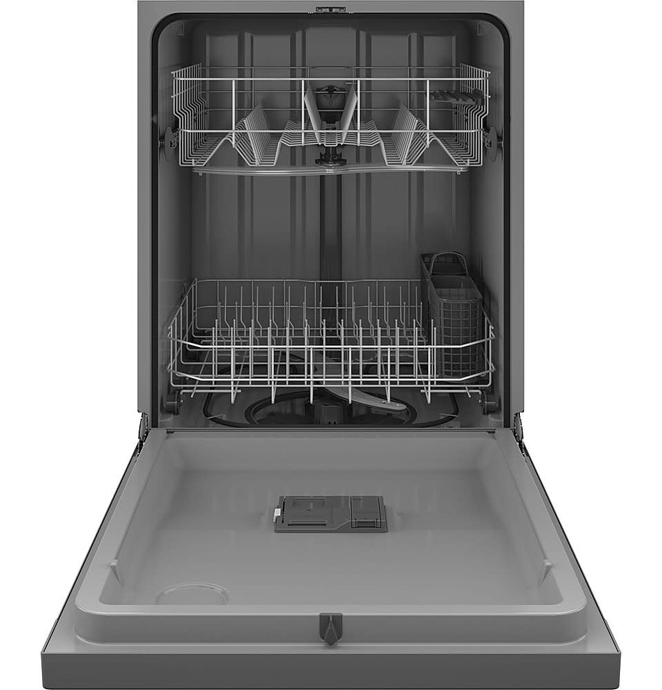 GE *GDF535PSRSS  24 in. Built-In Tall Tub Front Control Stainless Steel Dishwasher with Sanitize, Dry Boost, 55 dBA
