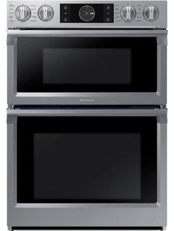 Samsung *NQ70M7770DS  30" Microwave Combination Wall Oven with Flex Duo, Steam Cook and WiFi - Stainless Steel