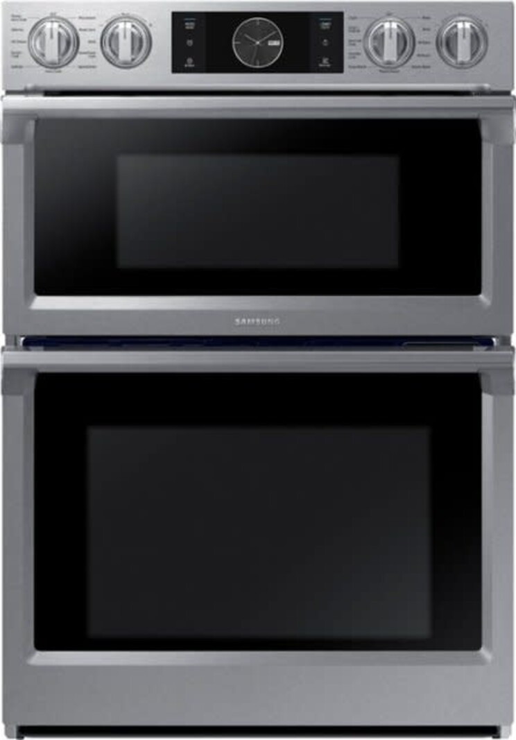 Samsung *NQ70M7770DS  30" Microwave Combination Wall Oven with Flex Duo, Steam Cook and WiFi - Stainless Steel
