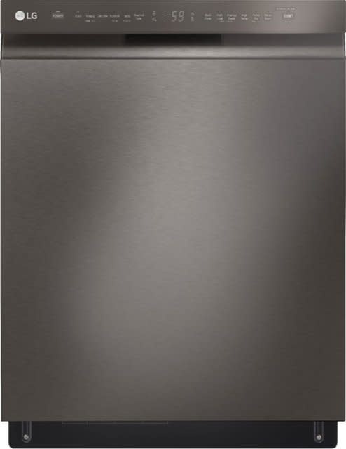 LG *LDFN4542D  24 in. PrintProof Black Stainless Steel Front Control Dishwasher