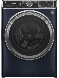 GE *PFW870SPVRS  Profile 5.3 cu. ft. Smart Front Load Washer in Sapphire Blue w/OdorBlock UltraFresh Vent System, Microban