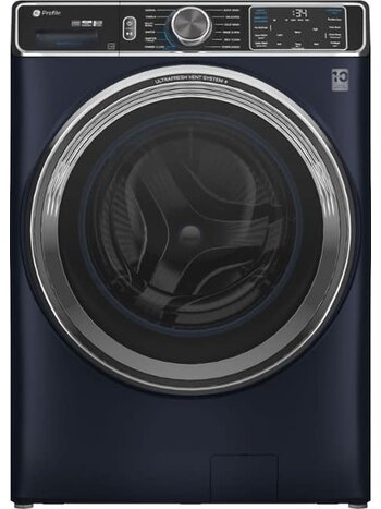 GE *PFW870SPVRS  Profile 5.3 cu. ft. Smart Front Load Washer in Sapphire Blue w/OdorBlock UltraFresh Vent System, Microban