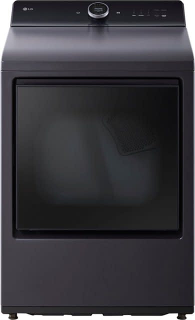 LG *DLGX8601BE  7.3 cu. ft. Vented SMART Gas Dryer in Matte Black with EasyLoad Door, TurboSteam and Sensor Dry Technology