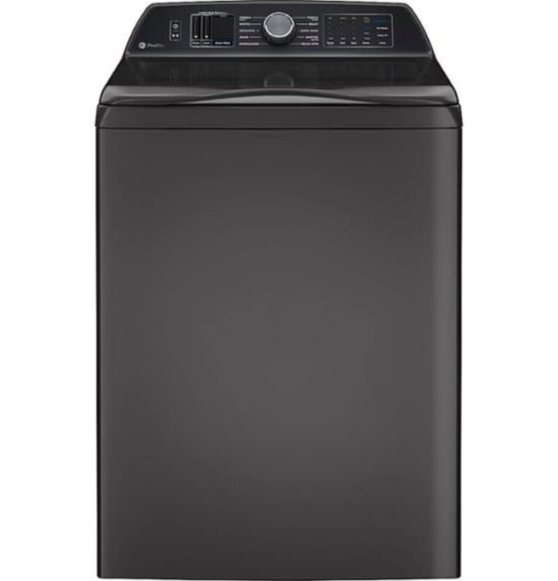GE *PTW705BPTDG 5.4-cu ft High Efficiency Impeller Smart Top-Load Washer (Diamond Gray) ENERGY STAR