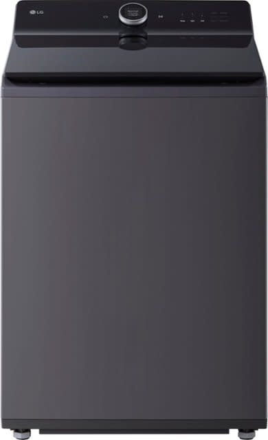 LG *WT8600CB  5.5 Cu. Ft. High Efficiency Smart Top Load Washer with EasyUnload - Matte Black