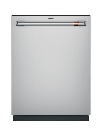 CAFE *CDT828P2VS1  24 in. Built-In Top Control Dishwasher in Stainless Steel with Stainless Steel Tub, Sliding 3rd Rack, 42 dBA