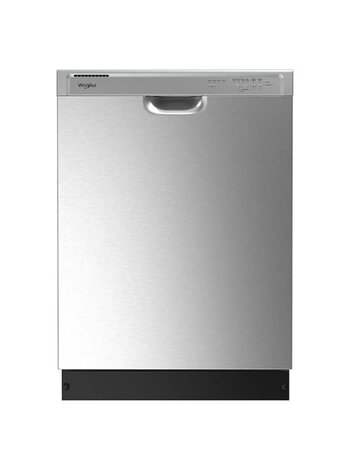 Whirlpool WDF341PAPM (NIB) Front Control Built-In Dishwasher with Boost Cycle and 57 dBa - Stainless Steel