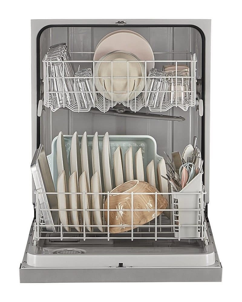 Whirlpool WDF341PAPM (NIB) Front Control Built-In Dishwasher with Boost Cycle and 57 dBa - Stainless Steel