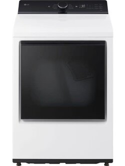 LG *DLG8401WE  7.3 Cu. Ft. Smart Gas Dryer with EasyLoad Door - Alpine White