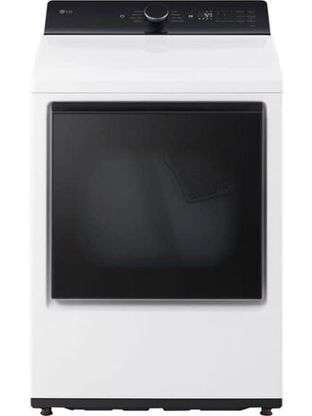 LG *DLG8401WE  7.3 Cu. Ft. Smart Gas Dryer with EasyLoad Door - Alpine White