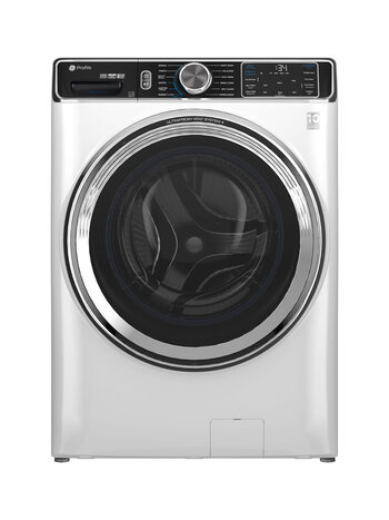 GE *PFW870SSVWW Profile 5.3 cu. Ft. Smart Front Load Washer White w/OdorBlock UltraFresh Vent System, Microban Technology, Tier 2 EStar