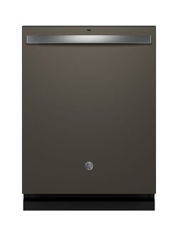 GE *GDT670SMVES 24 in. Slate Top Control Built-In Tall Tub Dishwasher with 3rd Rack, Bottle Jets, 45 dBA
