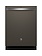 GE *GDT670SMVES 24 in. Slate Top Control Built-In Tall Tub Dishwasher with 3rd Rack, Bottle Jets, 45 dBA