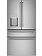 CAFE *CXE22DP2PS1 22.3 Cu. Ft. 4-Door French Door Counter-Depth Smart Refrigerator, Customizable - Stainless Steel