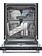 Bosch *SHX5AEM5N  100 Series Premium 24 in. Stainless Steel Top Control Tall Tub Dishwasher with Hybrid Stainless Steel Tub, 46 dBA