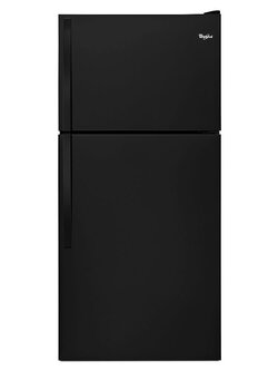 Whirlpool *WRT318FZDB  18.2-cu ft Top-Freezer Refrigerator (Black)