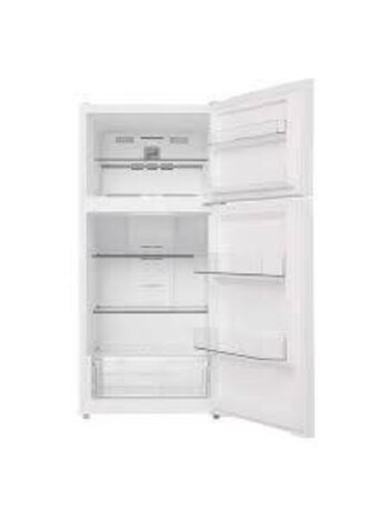 Midea *MRT14D2BWW  14.2-cu ft Counter-depth Top-Freezer Refrigerator (White) Garage Ready ENERGY STAR