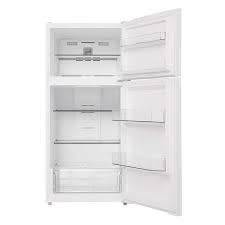 Midea *MRT14D2BWW  14.2-cu ft Counter-depth Top-Freezer Refrigerator (White) Garage Ready ENERGY STAR