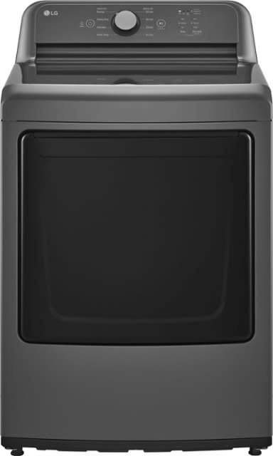 LG *DLE6100M 7.3 Cu. Ft. Electric Dryer with Sensor Dry - Monochrome Grey