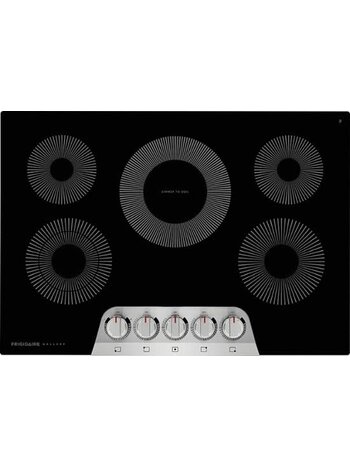 Frigidaire *GCCE3070AS  30 in. Radiant Electric Cooktop in Stainless Steel with 5 Burner Elements, including Dual Burner