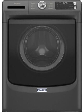 Maytag *MHW5630MBK  4.5 Cu. Ft. High-Efficiency Stackable Front Load Washer with Steam and Fresh Spin - Volcano Black