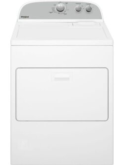 Whirlpool *WGD4950HW  7.0 cu. ft. 120-Volt White Gas Vented Dryer with AUTODRY Drying System
