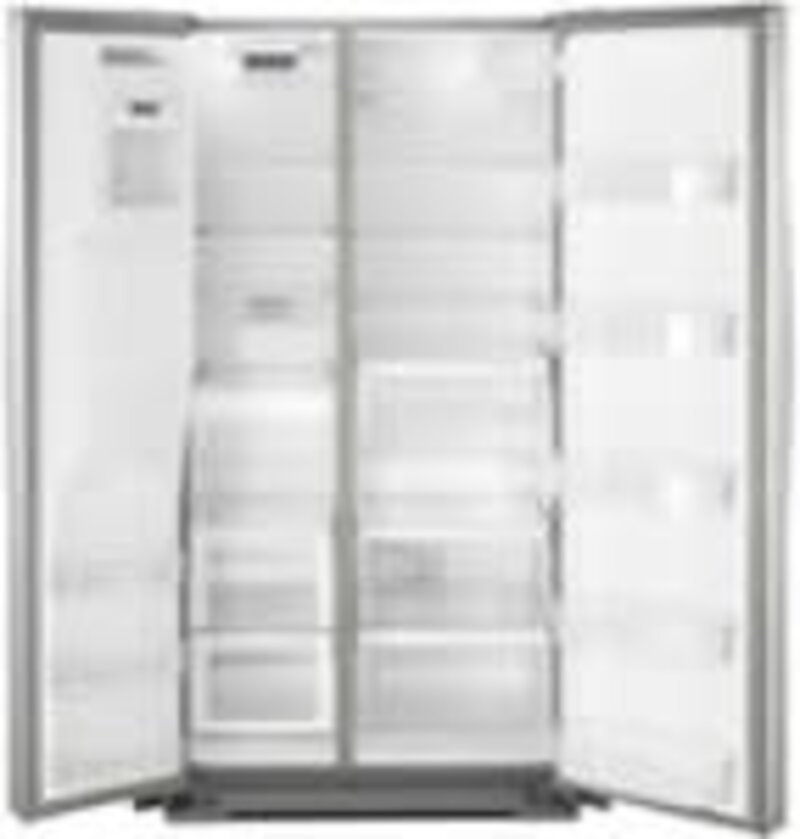Whirlpool WRS588FIHZ  28.4-cu ft Side-by-Side Refrigerator with Ice Maker (Fingerprint-Resistant Stainless Steel)