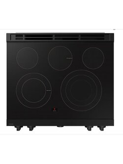 Samsung *NSE6DG8500SR Bespoke 6.3 cu. ft. Smart Slide-In Electric Range with Air Sous Vide & Air Fry in Stainless Steel