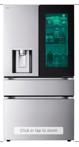 LG *LF29S8365S  Standard-Depth MAX 28.6 Cu. Ft. 4-Door French Door-in-Door Smart Refrigerator with InstaView MyColor - Stainless Steel