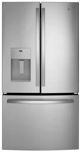 GE GFE26JYMFS 25.6 cu. ft. French Door Refrigerator in Fingerprint Resistant Stainless Steel, ENERGY STAR