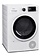 Midea *MLE25H7BWW  4.4-cu ft Stackable Ventless Electric Dryer (White) ENERGY STAR